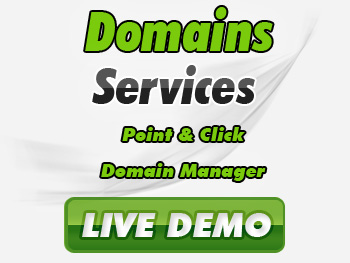 Half-price domain registration services